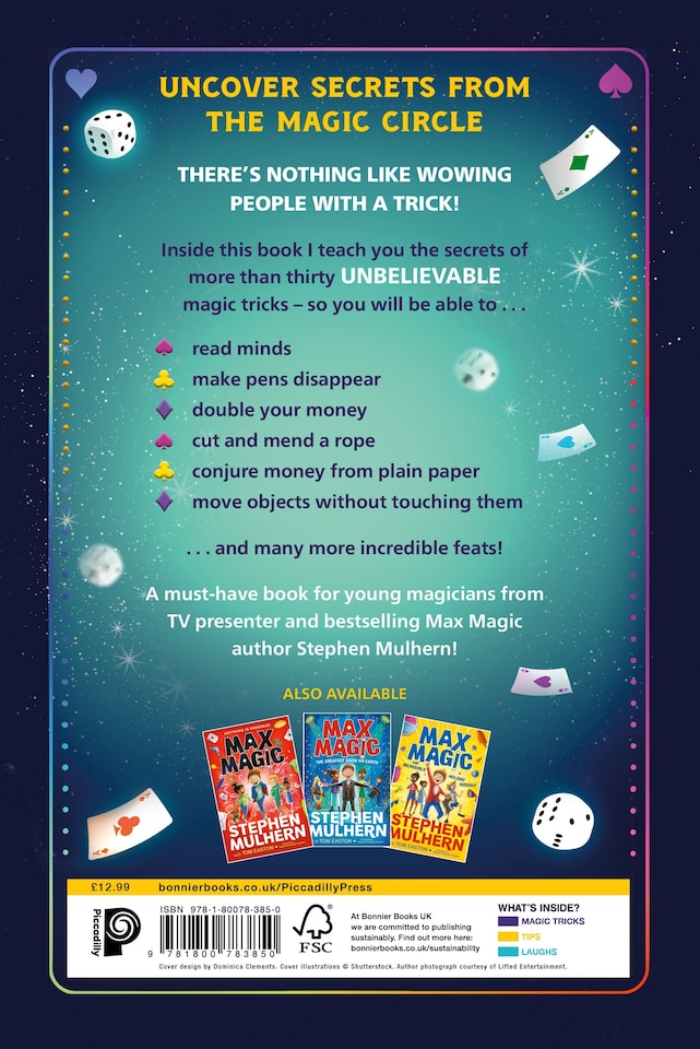 image 1 of UNBELIEVABLE - The Secrets Of Magic Revealed by Stephen Mulhern Book