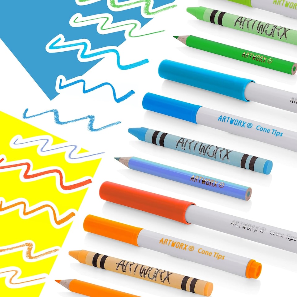 image 1 of Artworx Art Set For Kids - 122 Assorted Art Pieces & Carry Case