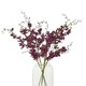 image 4 of Hill Interiors Cymbidium Spray Artificial Flower - Purple - One Size