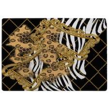 Zebra & Baroque (Rug) Multi | Large: 140x200cm