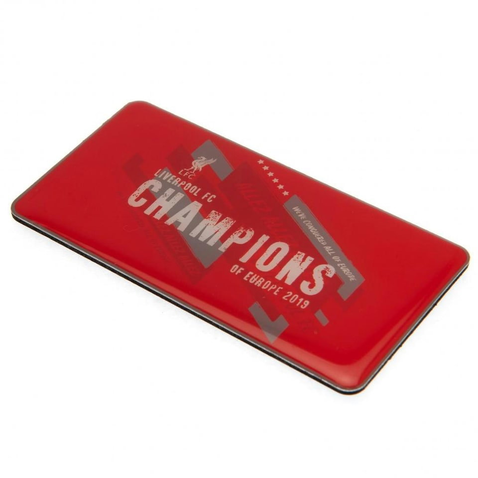 image 1 of Liverpool FC Champions Of Europe Fridge Magnet - Red - One Size