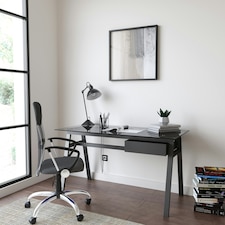 Richmond Office Writing Desk in Grey