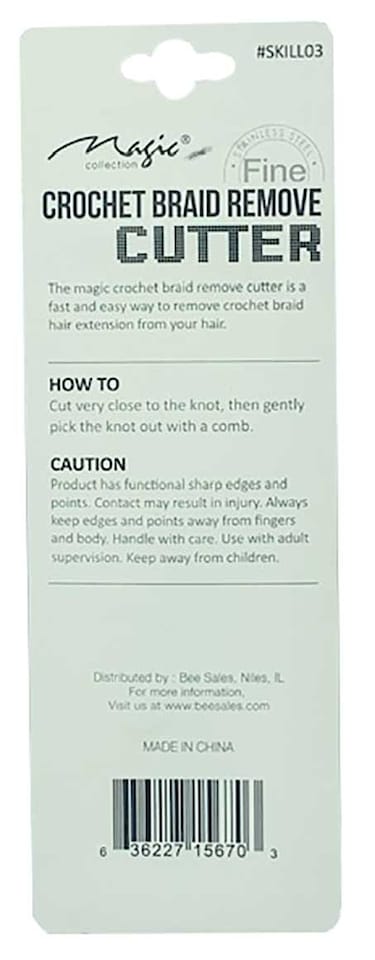 image 1 of Bee Sales Magic Collection Crochet Braid Remove Cutter SKILL03