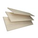 image 3 of 50cm Natural Oak Faux Wood Venetian Blinds with Tapes (120cm Drop) | Brown | Brown