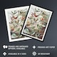 image 2 of Kolibri Birds Hummingbird Species Haeckel Framed Wall Art Print 12X16"
