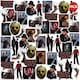 image 1 of Freddy Vs Jason Deluxe Stickers (Pack of 50) - Multicoloured - One Size