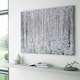 image 1 of Art for the Home Watercolour Woods Printed Canvas | Grey