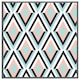 image 4 of Geometric pattern (Picture Frame) Brown | Oak | L