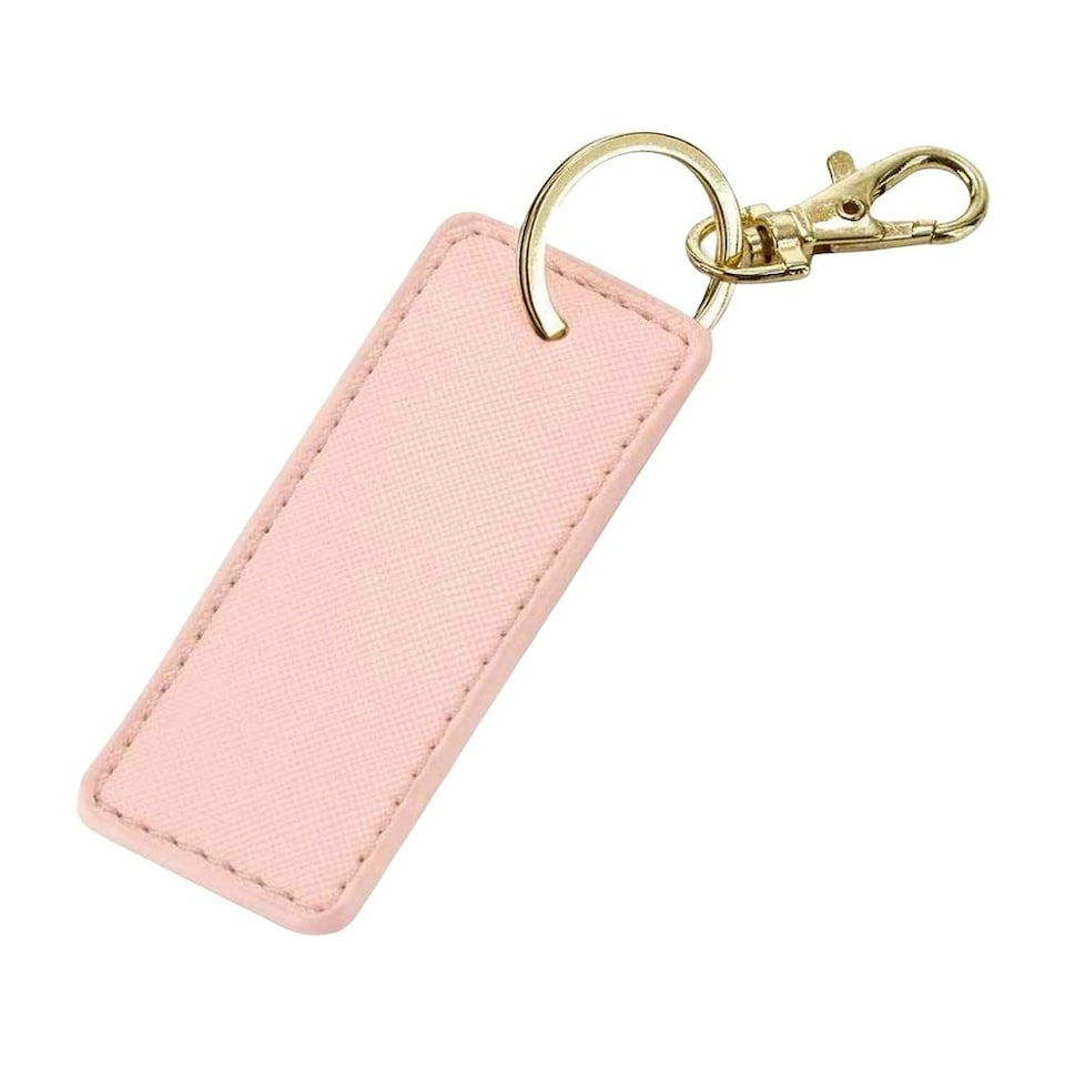 image 1 of Bagbase Boutique Key Clip - Soft Pink/Gold - One Size