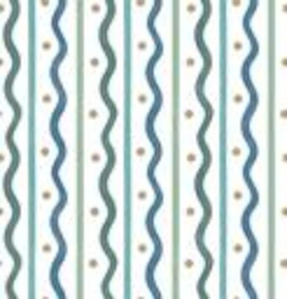 image 1 of Arthouse Squiggle Stripe Blue Green Wallpaper