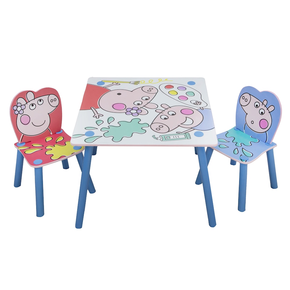 image 1 of Peppa Pig Playful Table And Chairs
