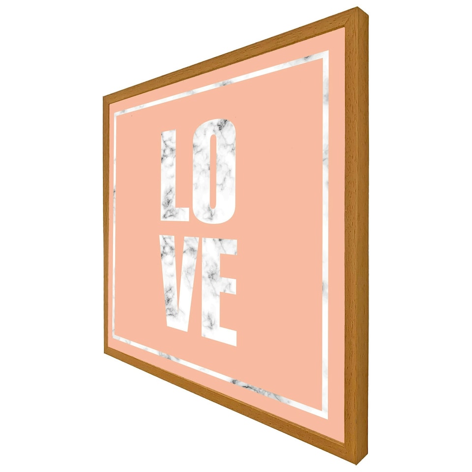 image 1 of Love marble (Picutre Frame) Brown | XL