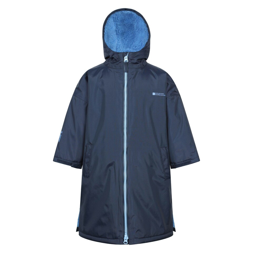Mountain Warehouse Childrens/Kids Tidal Waterproof Robe - Navy - M