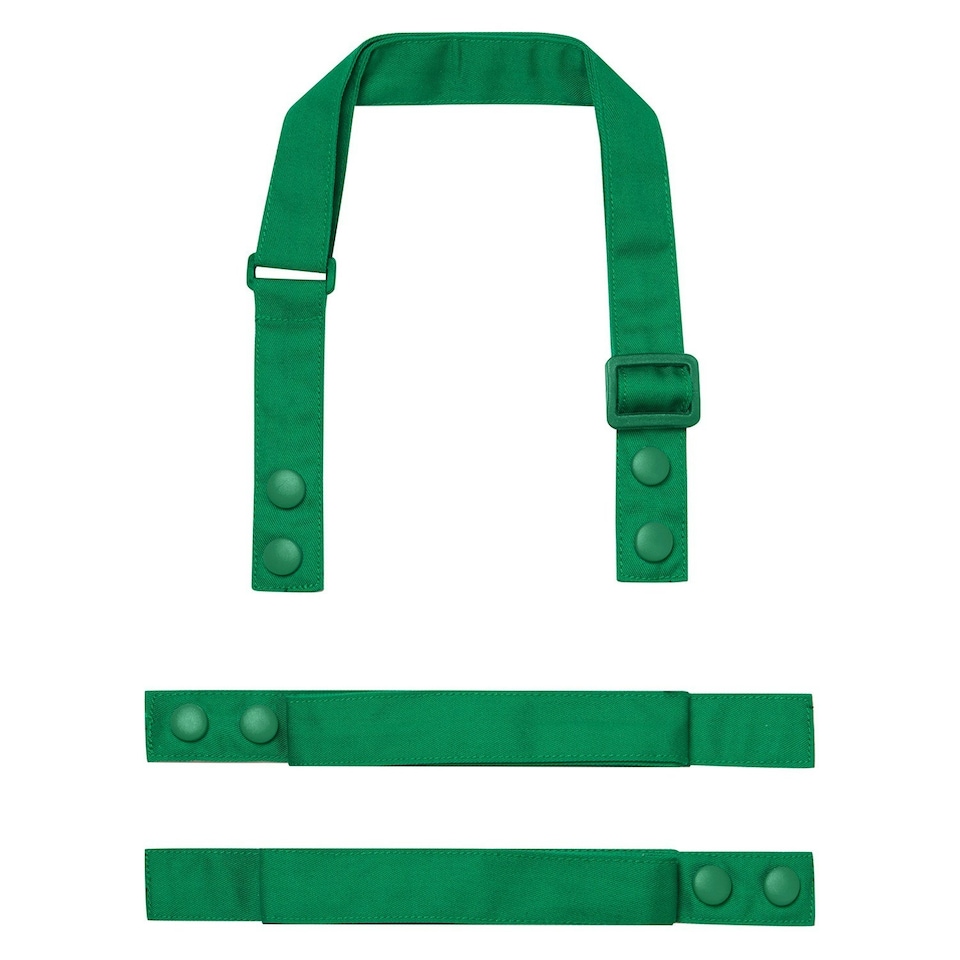 image 1 of Premier Swap & Pop Customizable Apron Straps - Emerald - One Size | Green