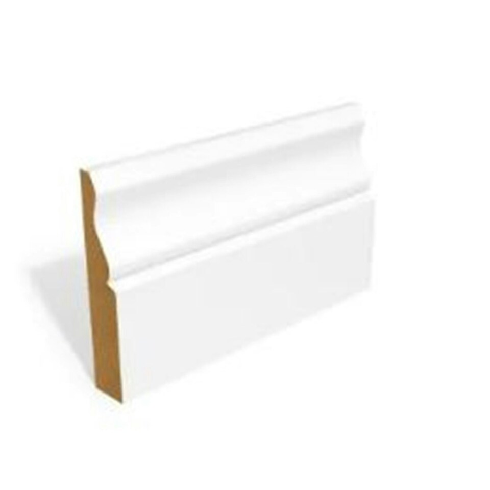 PACK OF 5 (Total 5 Units) -18mm MT Ogee Skirting - 18mm x 144mm - 4200mm