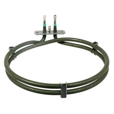 SPARES2GO Fan Oven Element 2 Turn for Caple C2230 C2233 C2233BK C2236 Cooker 2000W