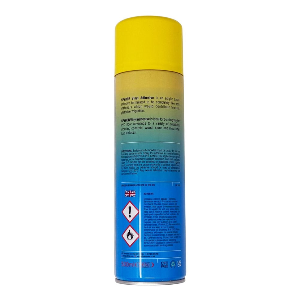 image 1 of Vinyl Adhesive Can- Pack of 1