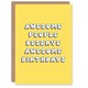 image 1 of Deserving Awesome People Woman Her Birthday Card