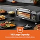 image 4 of GEEPAS Air Fryer Oven | 15-in-1 Presets Multifunctional Pizza Oven, Black