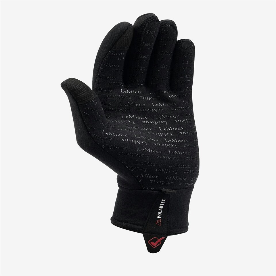 image 1 of LeMieux Polartec Gloves Black | Small