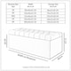 image 3 of 137cm SD Ottoman Storage Box, Pink Velvet Upholstered Chesterfield Storage Ottoman Box