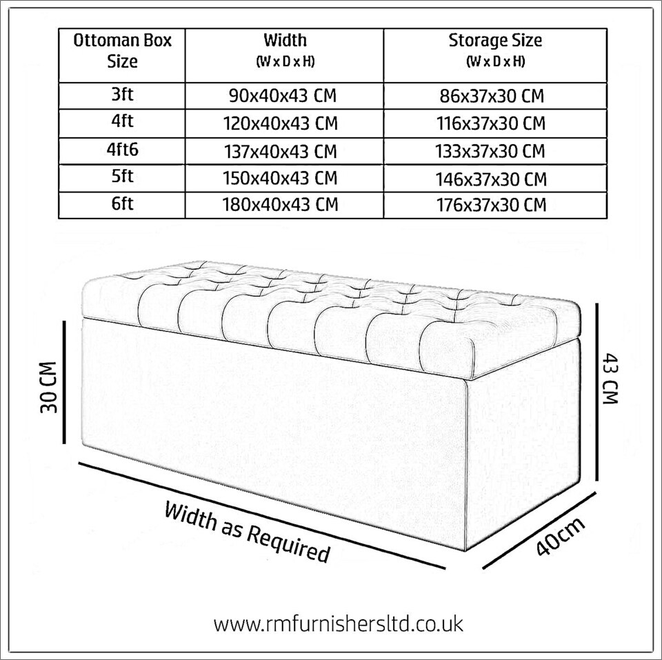 image 1 of 137cm SD Ottoman Storage Box, Pink Velvet Upholstered Chesterfield Storage Ottoman Box