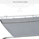 image 3 of Outsunny Double Hammock Sun Lounger Outdoor Day Bed Patio Grey