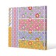 image 1 of Bohemian chic  Ink pattern with Boho Feathers (Canvas Print) 101 x 101 x 4cm