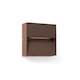 image 1 of Dune Square LED Outdoor Flush Wall Lamp Rust Brown IP65 CCT 2200-4000K