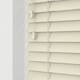 image 2 of 225cm Lunar Wooden Venetian Blinds With Strings (130cm drop) Cream | Cream