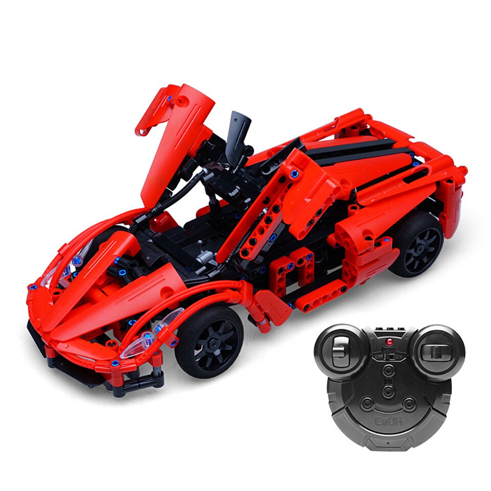 image 1 of Cada Cars Rc Red Storm Construction Model Toy Scale 1:14