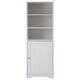 image 1 of Portern Single Door Cabinet White