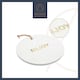 image 9 of Artesà Round Marble Cheese Board Platter White