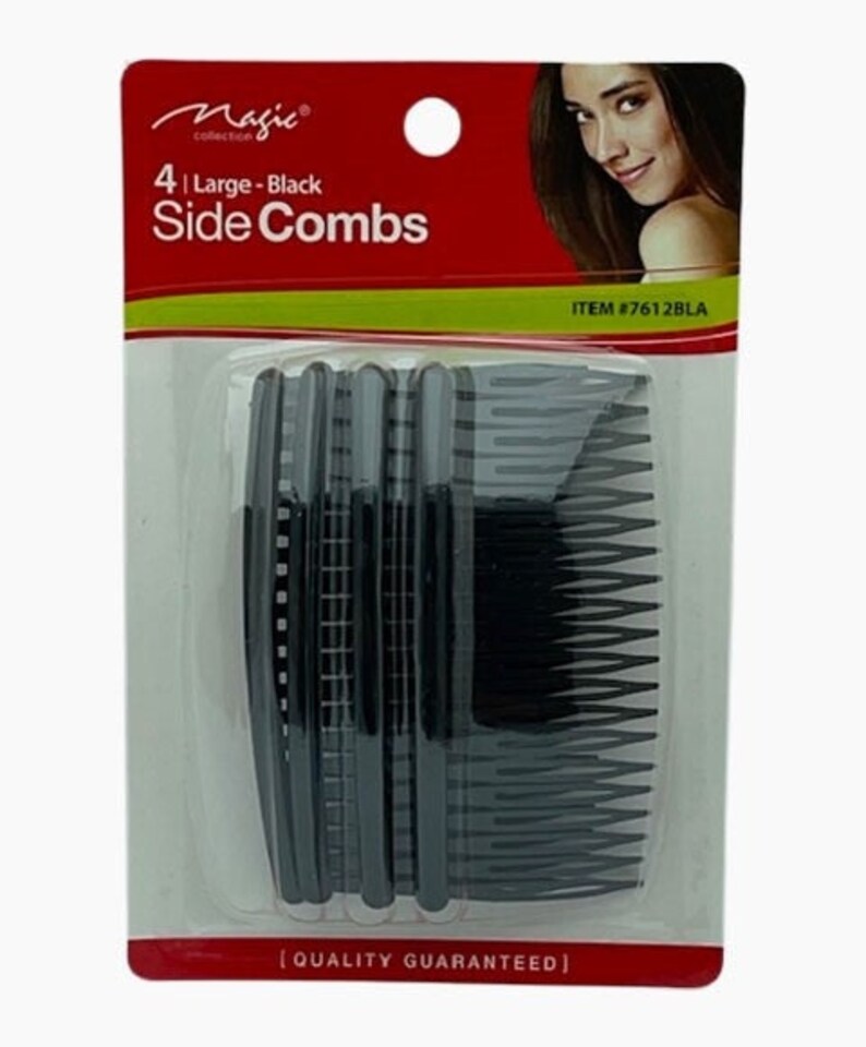 image 1 of Bee Sales Magic Collection Side Combs 7612