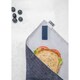 image 3 of Built Reusable Antimicrobial Sandwich Wrap White