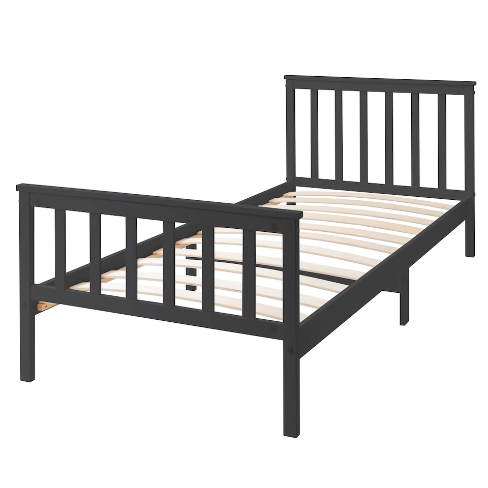 image 1 of Otis Single Bed 3ft Frame in Anthracite