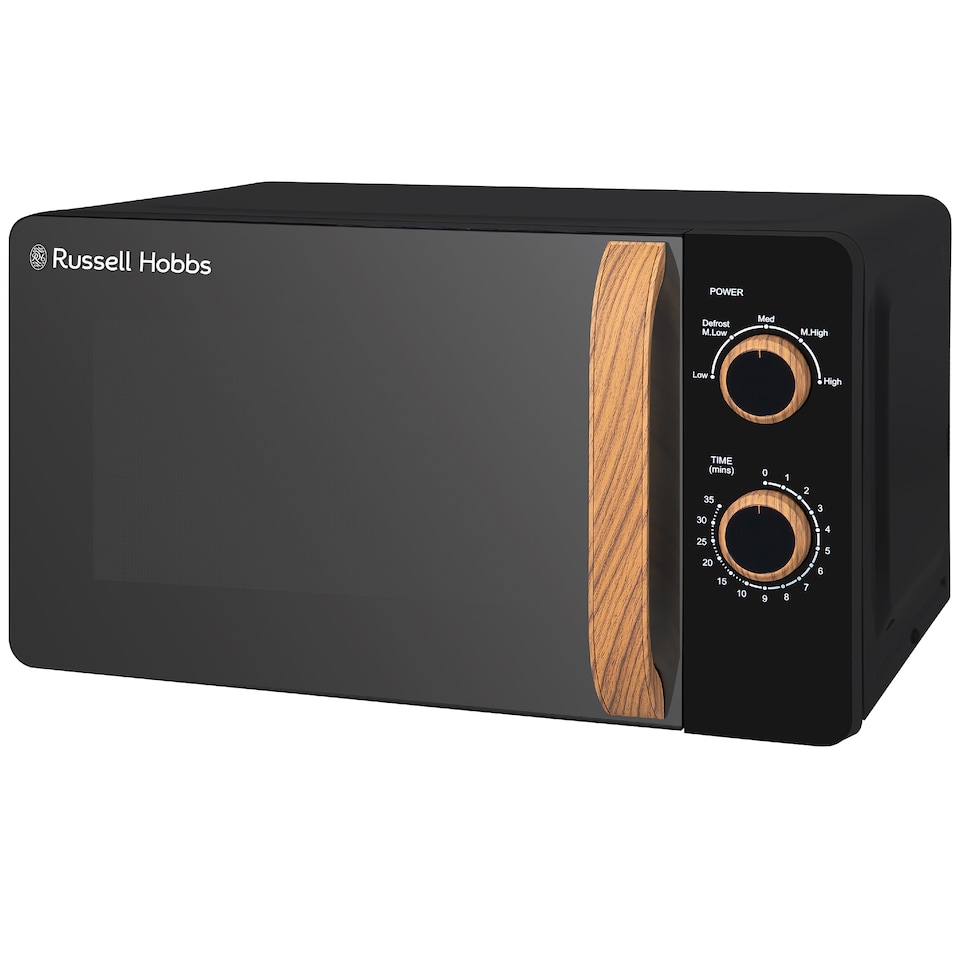 image 1 of Russell Hobbs RHMM713B-N/01 Manual Microwave 17L 700W Scandi Black