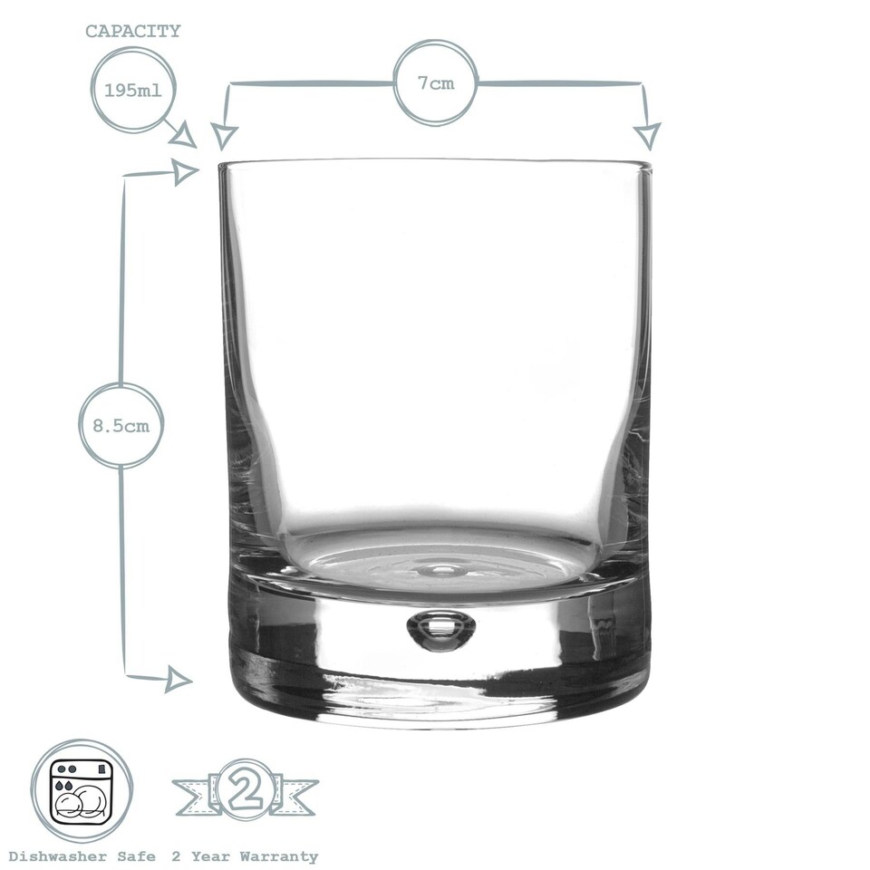 image 1 of Bormioli Rocco 12 Piece Barglass Glassware Set Clear