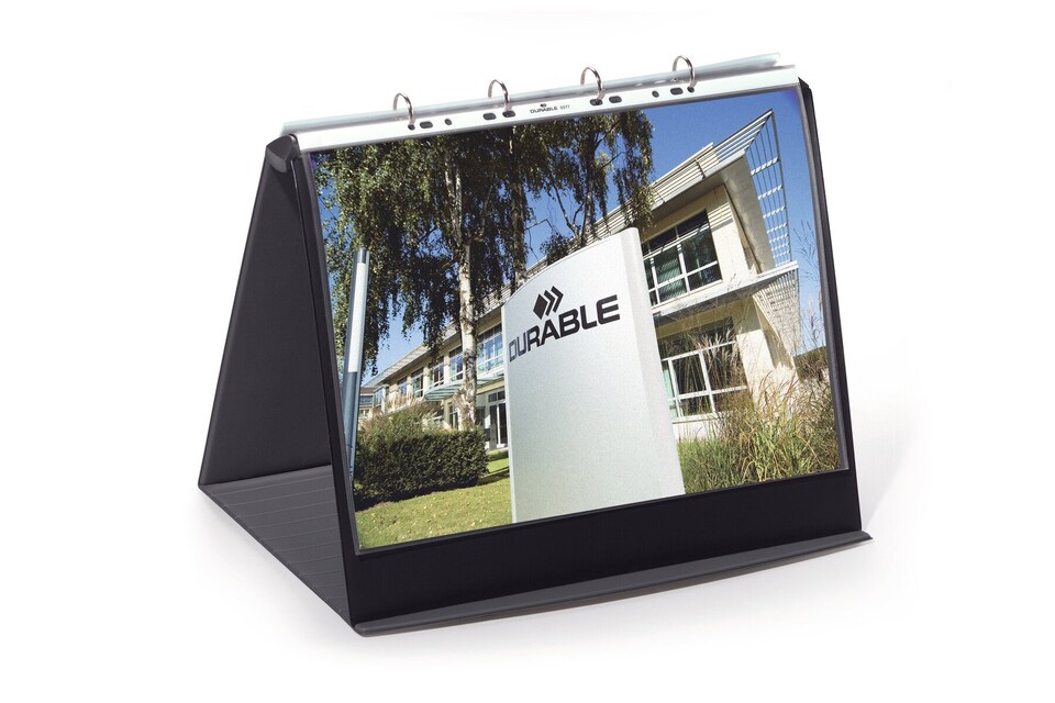 image 1 of Durable DURASTAR Table Flipchart Stand Presentation Ring Binder | A3 Landscape
