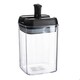 image 4 of Argon Tableware Flip Lock Plastic Food Storage Containers - 800ml - Black - Pack of 3