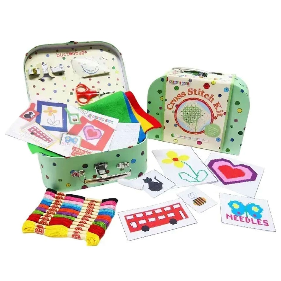 Cross Stitch - Buttonbag