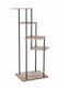 image 3 of Living and Home 5-Tier Modern Plant Stand Shelf Plant Display Rack | Brown | 5 Tiers