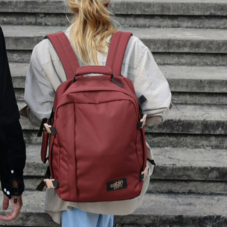 image 1 of Classic Cabin Backpack 28L Sangria Red Red