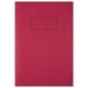 image 1 of A4 Red Exercise Book - Lined with Margin