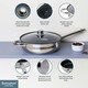 image 3 of Buckingham Stainless Steel Deep Sauté Frying Pan 24 cm Non-Stick