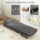 image 10 of COSTWAY 3-in-1 Convertible Sofa Bed Sleeper Chair Dark Grey Grey