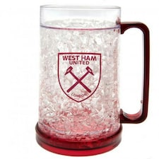 West Ham United FC Freezer Mug - Clear - One Size