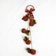 image 7 of Christmas hanging decoration 46 CM Rustic Red rusty bells