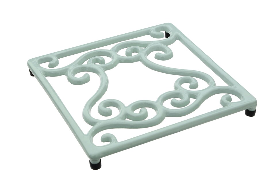 image 1 of Maison by Premier Pale Blue Cast Iron Trivet