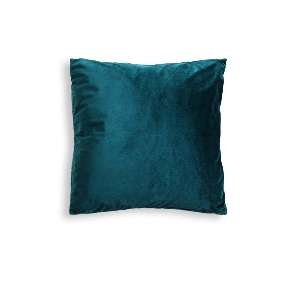 image 1 of BHS Velour Cushion, Teal